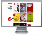 Theatre web design, theatre website design, arts web design, arts website design, theatre screen design, dance website design