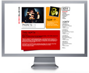 Birmingham theatre website design, Theatre internet design, theatre screen design, theatre web design midlands